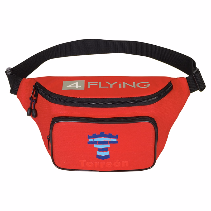 3 Zippered Cross Body Fanny Pack