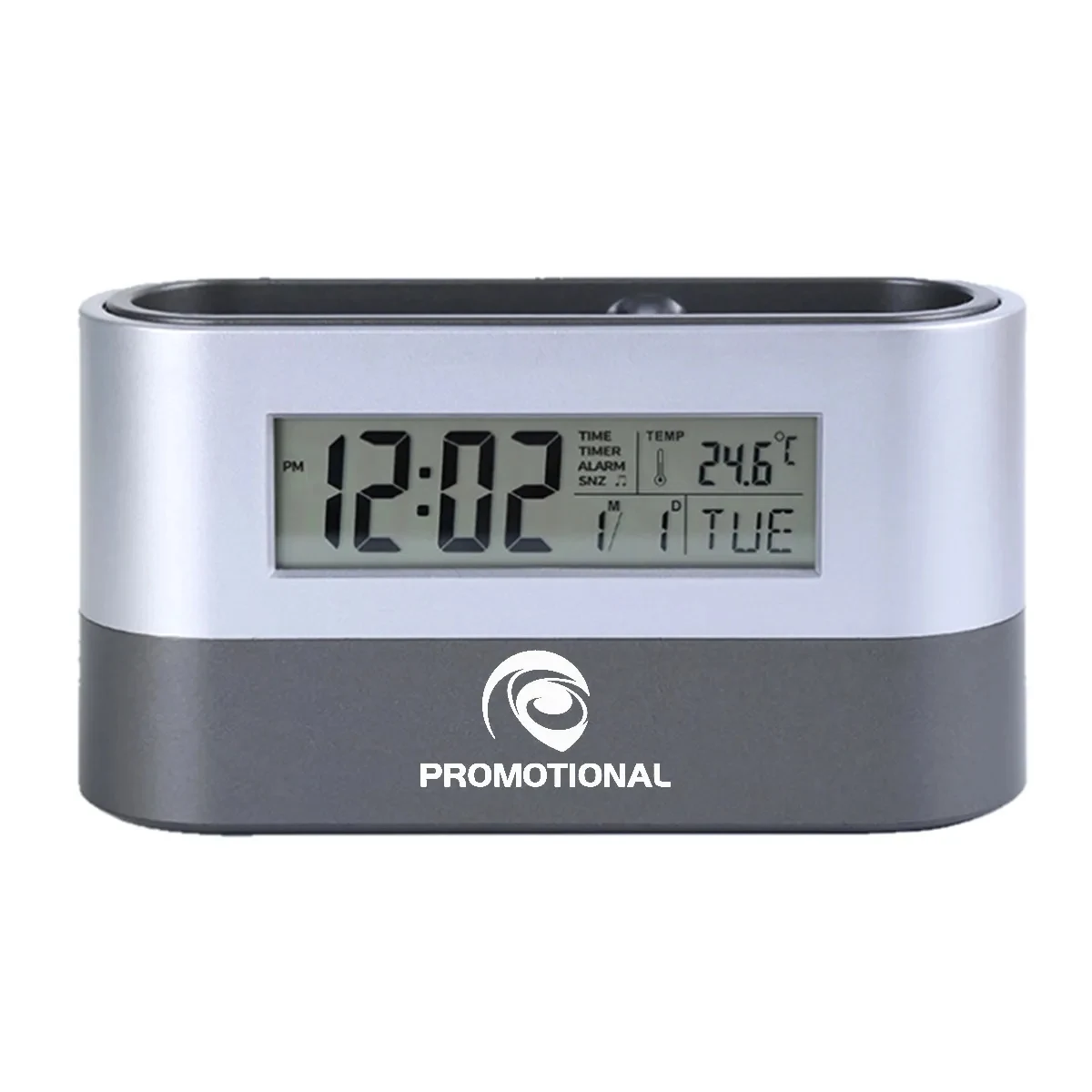 Multifunctional Pen Holder With Alarm Clock And Calendar 1
