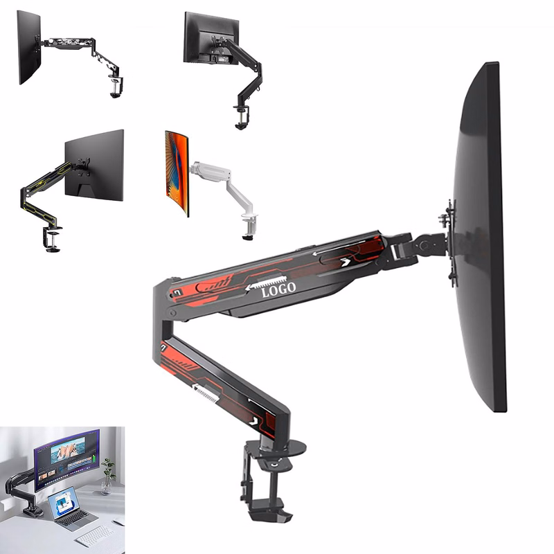 Adjustable Single Monitor Stand