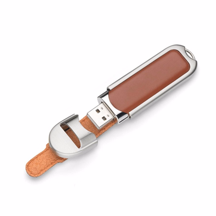Italia Leather USB flash drive