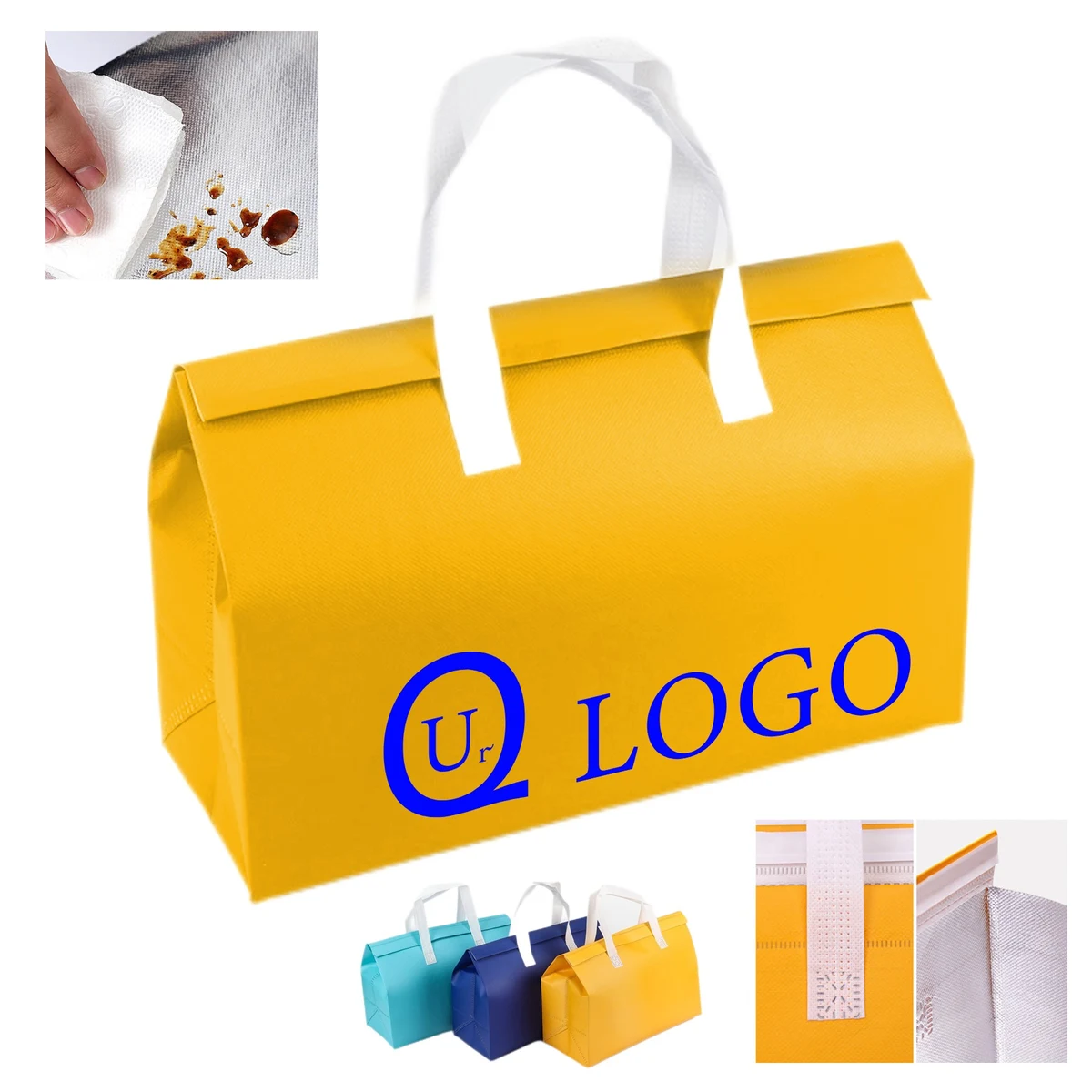 13.78 X 9.45 X 5.51 Inch Insulated Food Bags 1