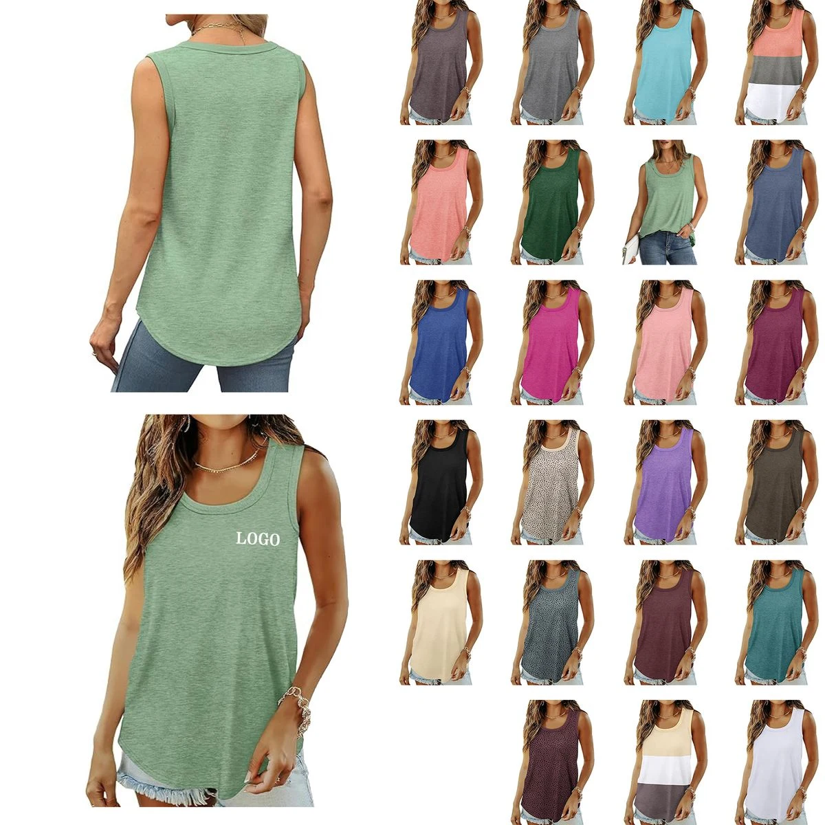Women Loose Tank Top 1