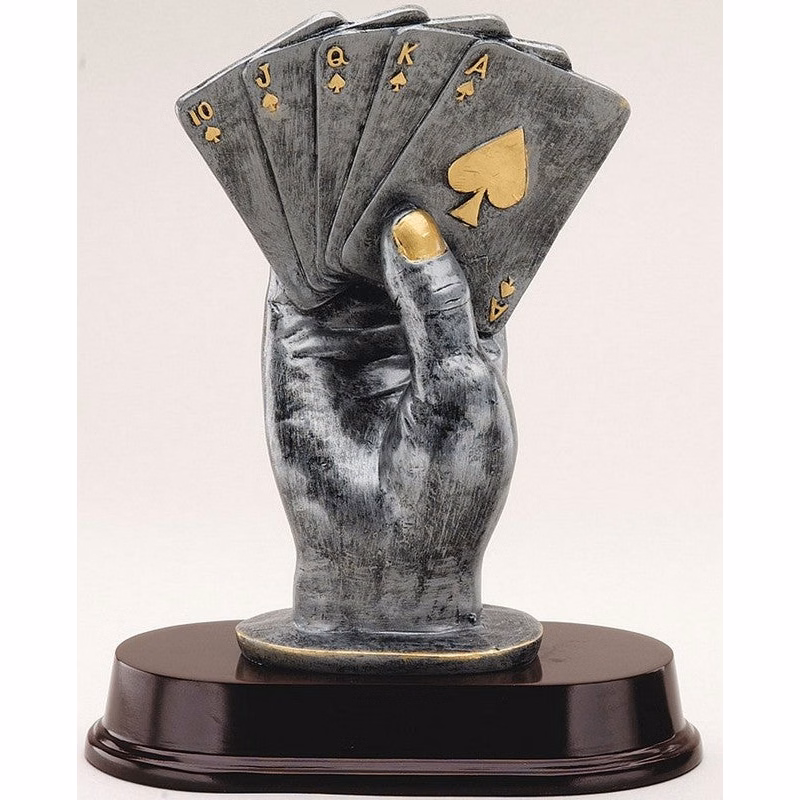 Hand Of Cards Resin