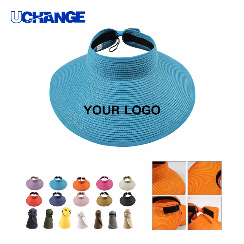 Foldable Summer Hat Headwear with Open Top for Women for Outdoor Use