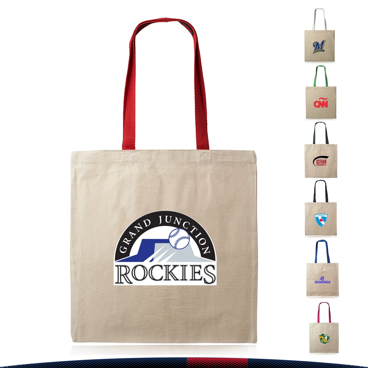 Bizza Cotton Canvas Tote Bag 1
