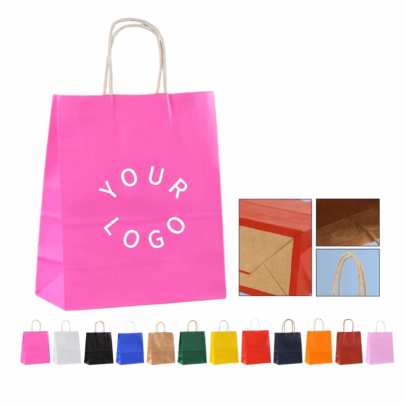 Double Cup Kraft Paper Tote Bag