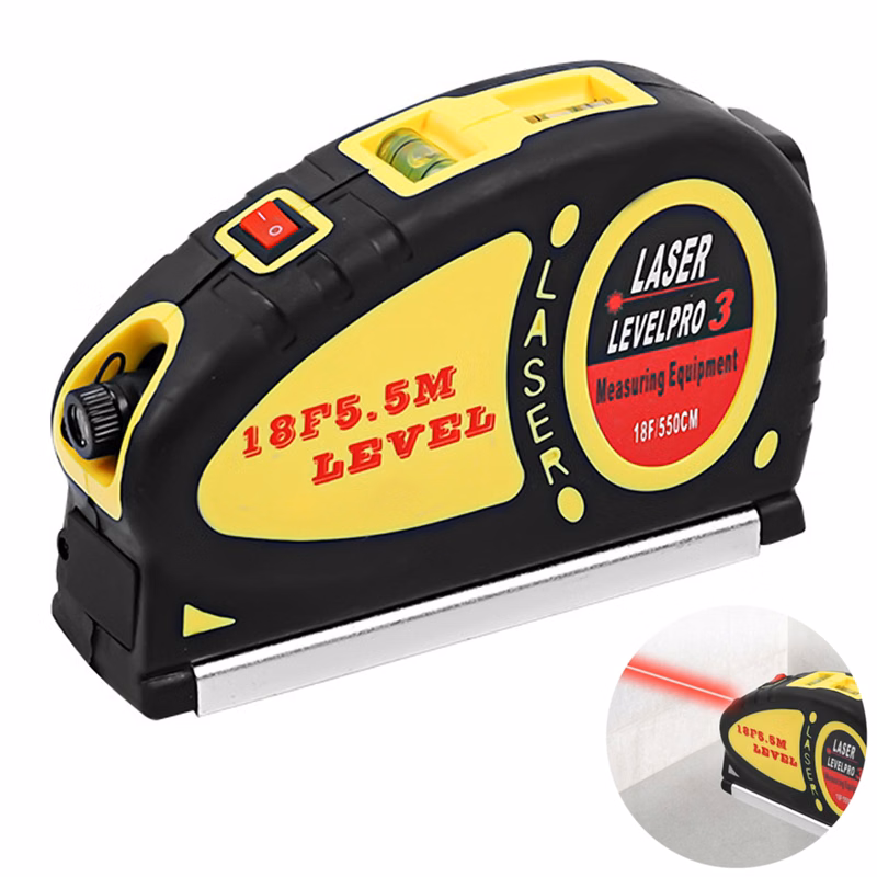 ABS Digital Laser Level w/Tape Measure