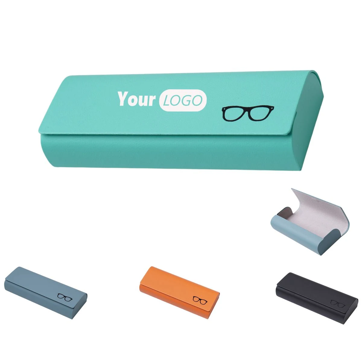 Magnetic Leather Eyeglass Storage Case 1