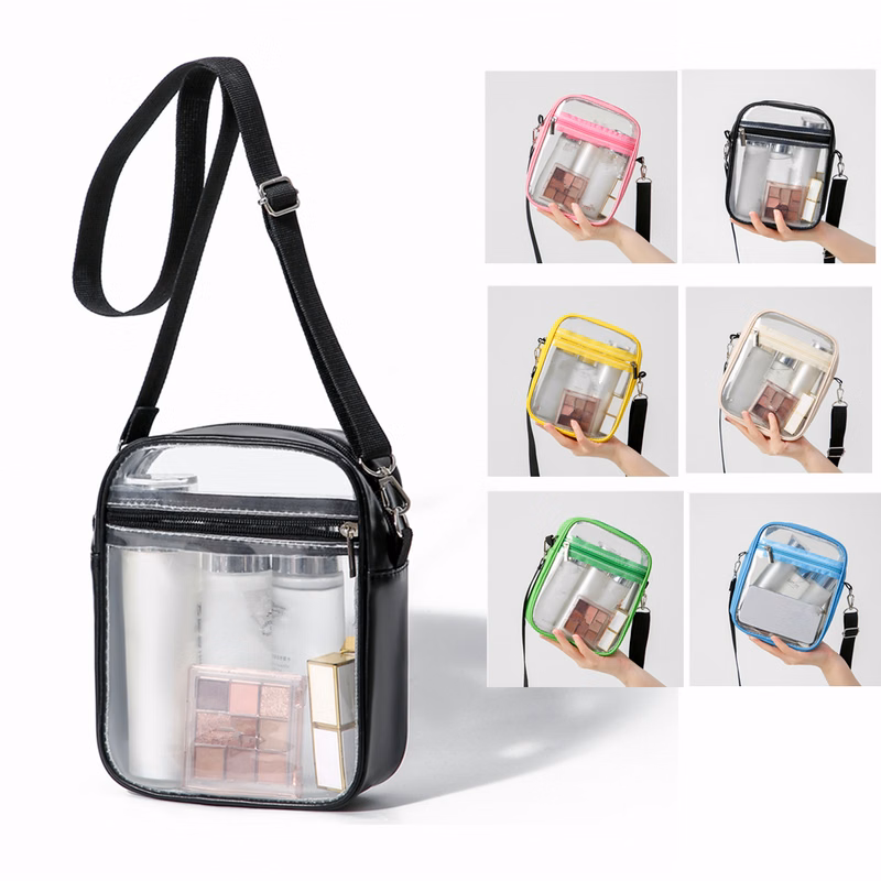 PVC Purse / Clear Crossbody Bag