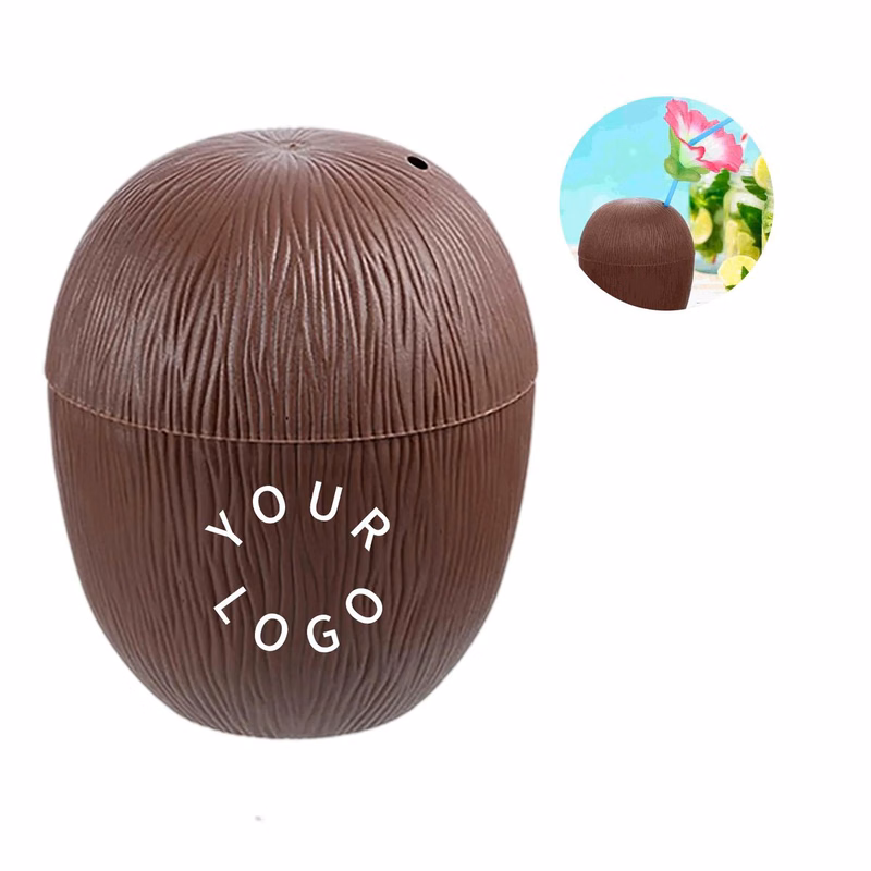 Personalized Coconut Cup for Beach-Themed Events