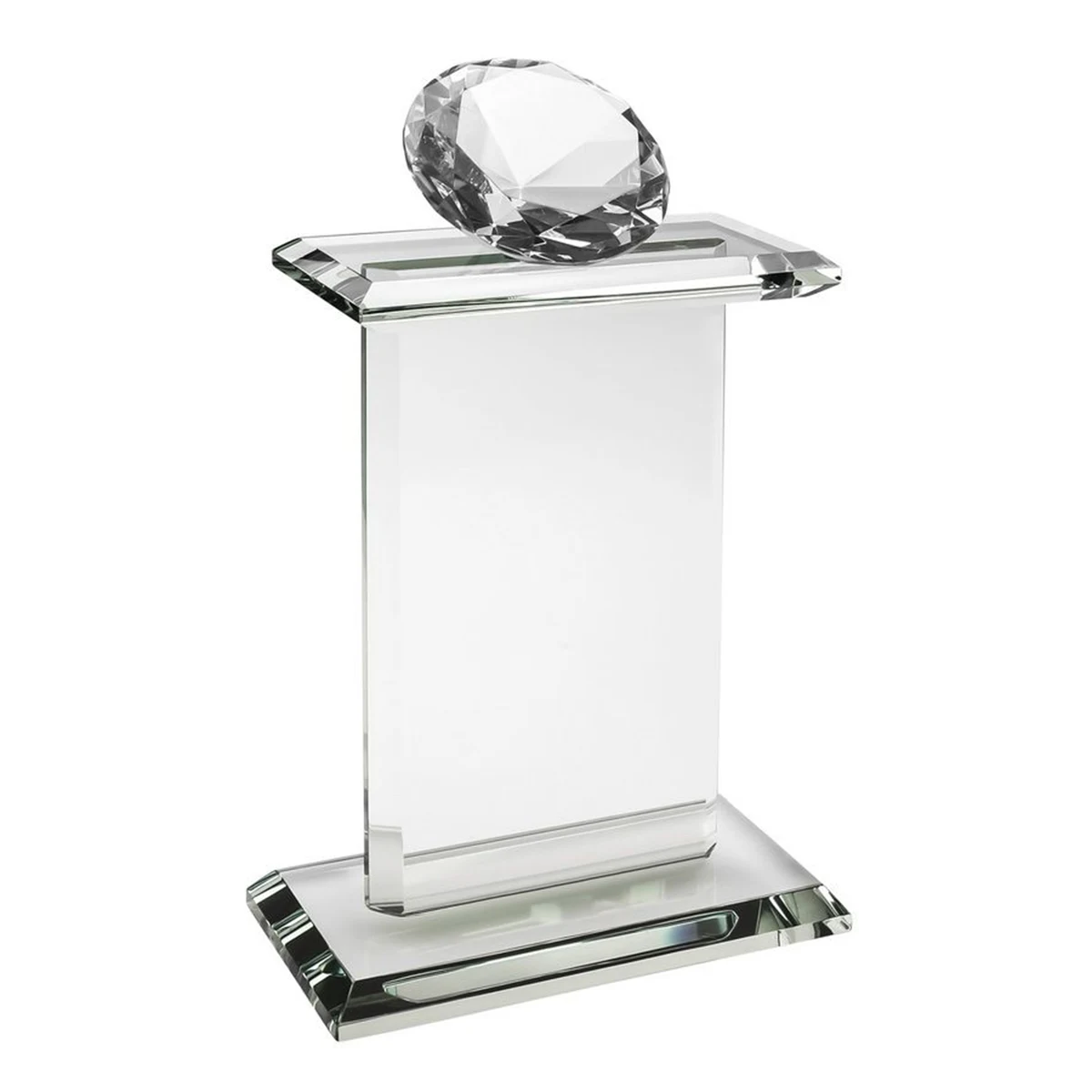 7 1/2" Pedestal Award-Diamond_D090SF 1