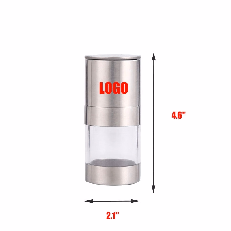 Custom mini Adjustable Coarseness Spice Mill
