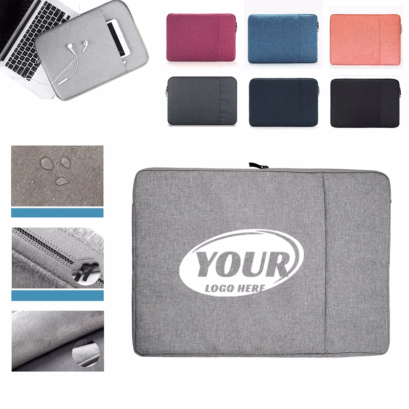 Oxford Laptop Sleeves w/ Front Accessory Pocket & Zipper