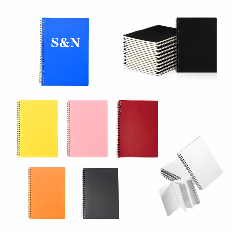 Portable Plastic Coil Notebook