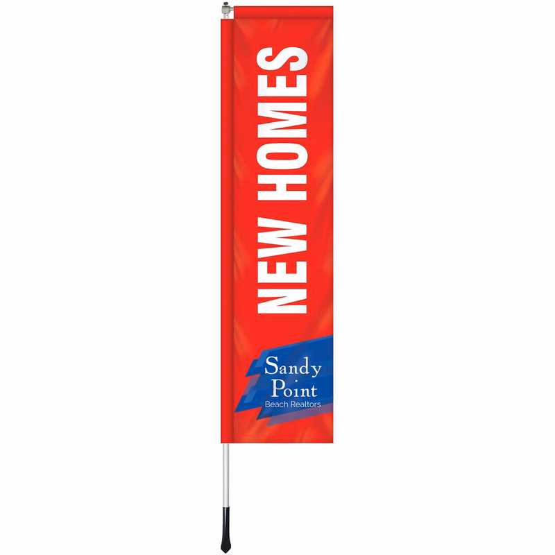 2' X 8' Custom Single Reverse Windchaser Flag Kit