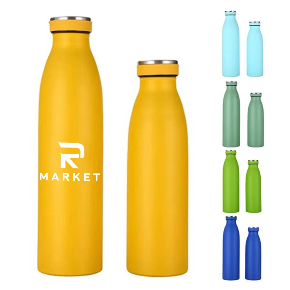 Customizable Colorful Sports Water Bottle, custom water bottle with logo imprint 1