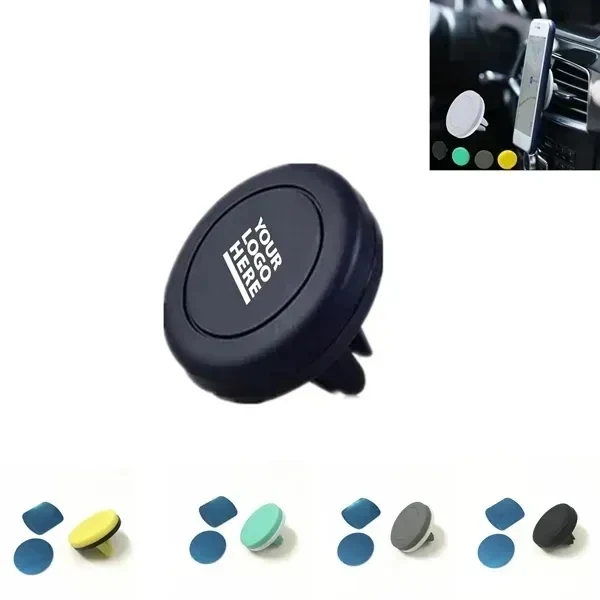 Custom 1.75 Inch Magnetic Car Vent Mount — Smartphone Holder Promo Item 1
