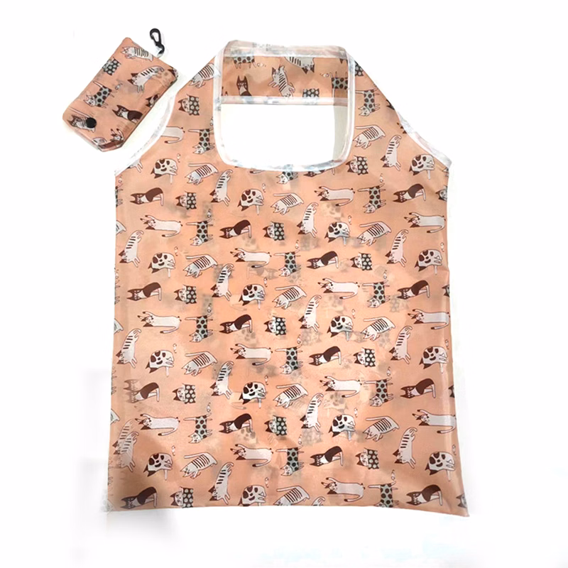 Folding Tote With Keychain