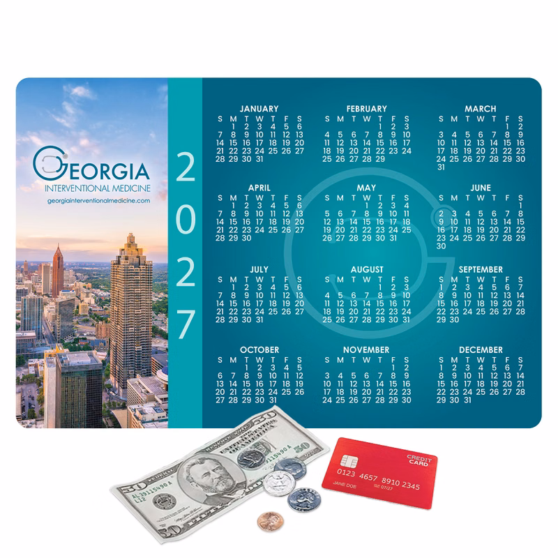 Origin'L Fabric Heavy Duty Fabric Calendar Counter Mat-10"x15"x1/8"