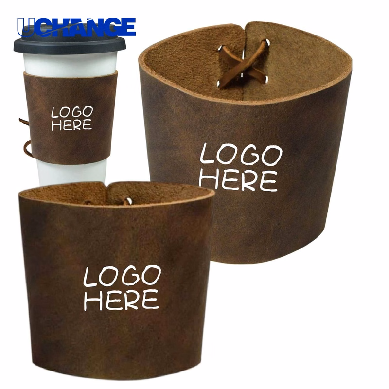 Leather Water Cup Insulation Sleeve Holder