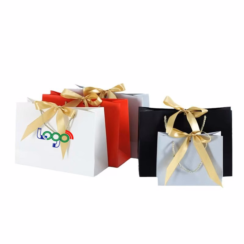 Mini Gift Bags Featuring Bow Ribbons