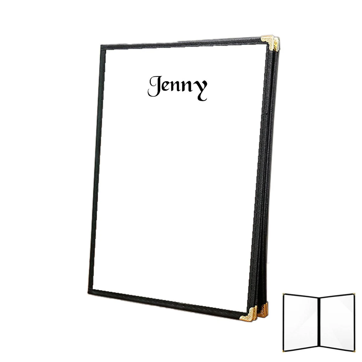 Transparent Menu Cover 1