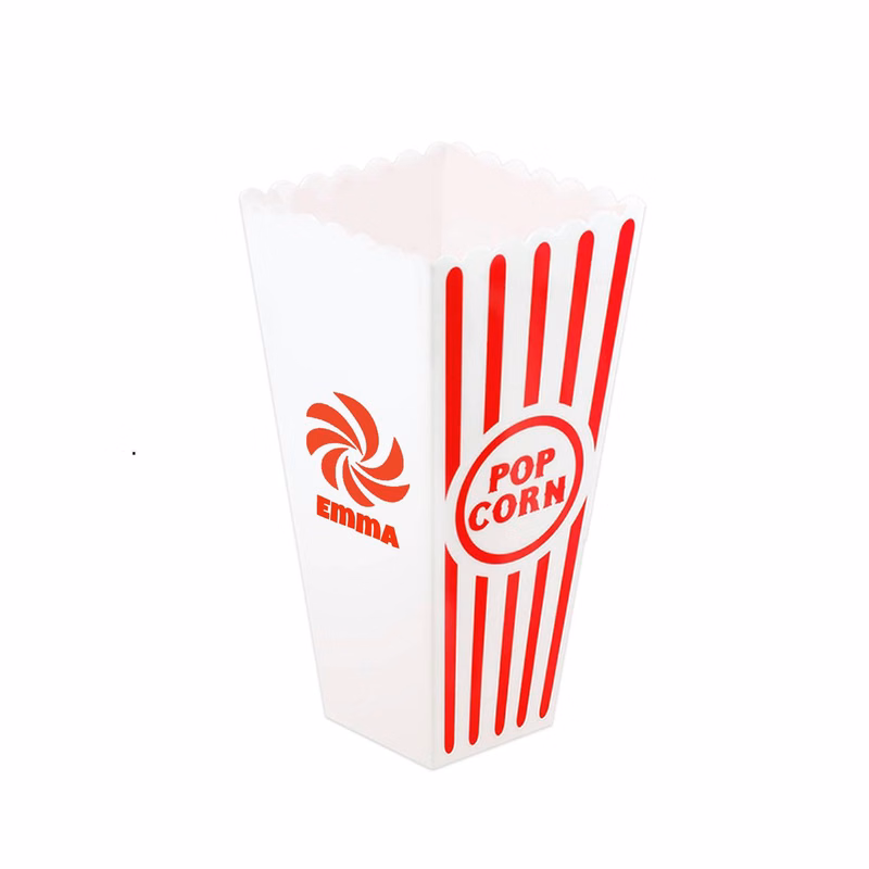 Custom Plastic Popcorn Container