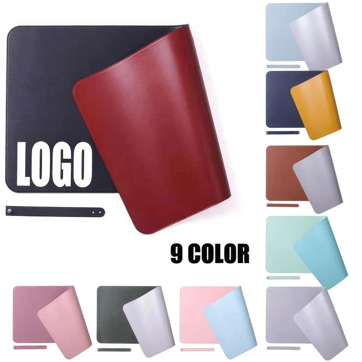 Double-Side PU Laptop Computer Mouse Pad & Table Mat 1
