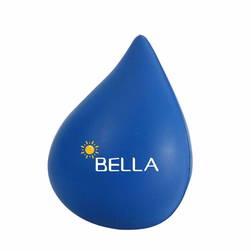 Blue Water Droplet Stress Balls