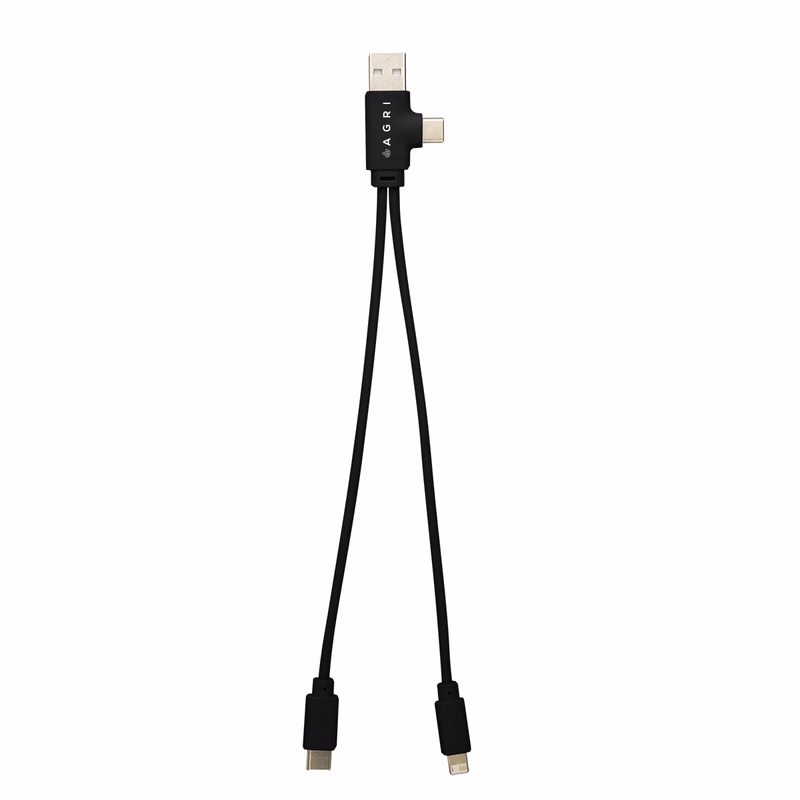 Dual Connect Recycled Multi-Charge Cable