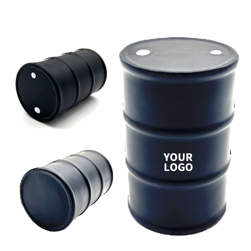 Oil Drum Shape Stress Reliever 2.2" Diameter x 3.4"