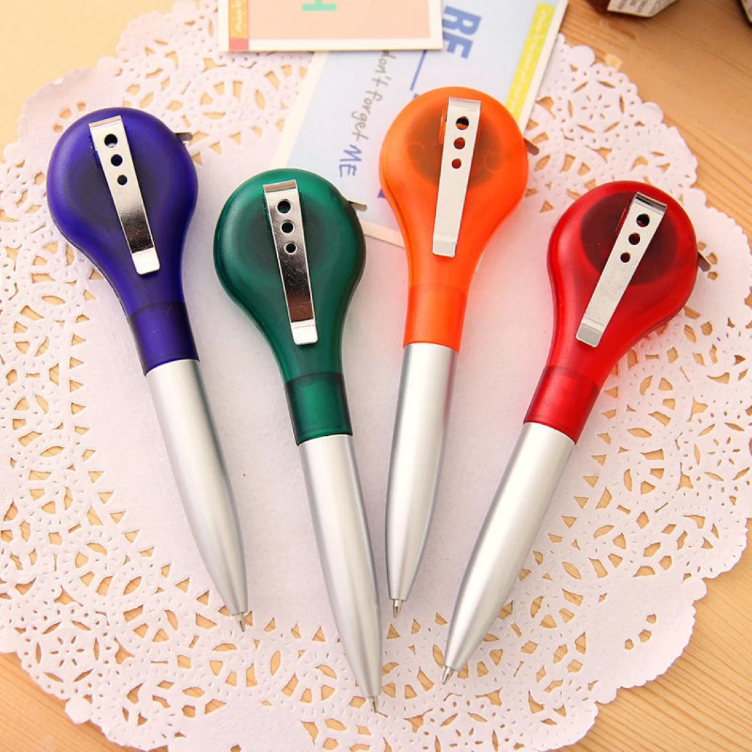 Ballpoint Pen with Short Ruler for Advertising 1