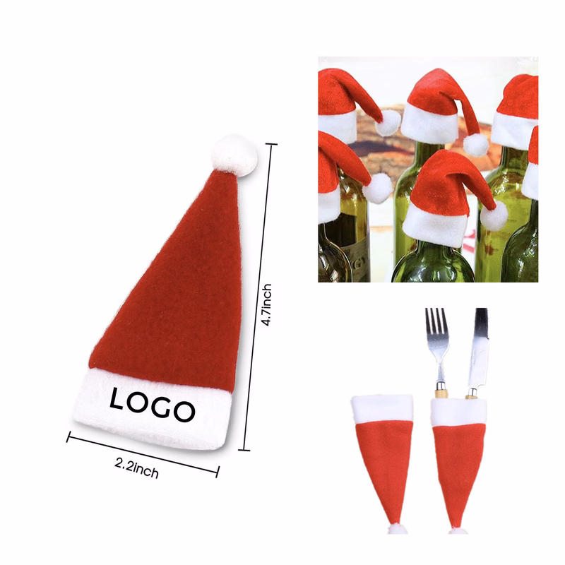 MOQ 10 PCS Stylish Christmas Wine Bottle Cap