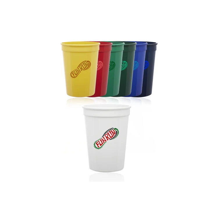 12 oz. Plastic Stadium Cup - USA Made 1