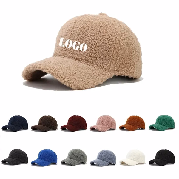 Lamb Velvet Winter Warm Baseball Hat for Events, Gifting and Everyday Use