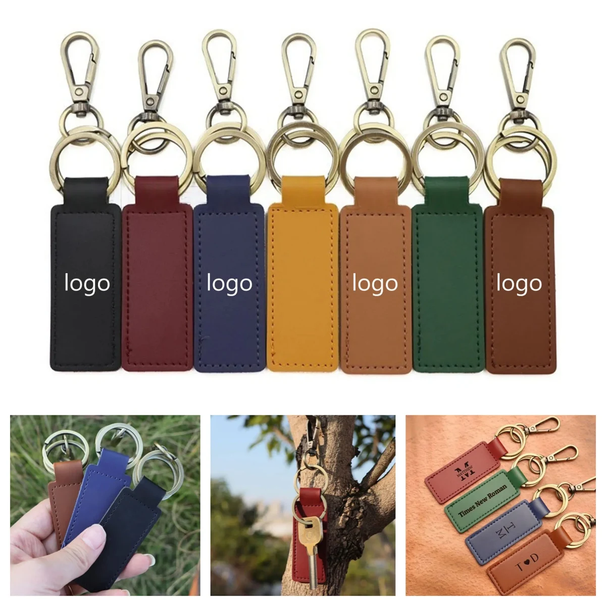 Leather Car Keychain Accessories And Pendants 1