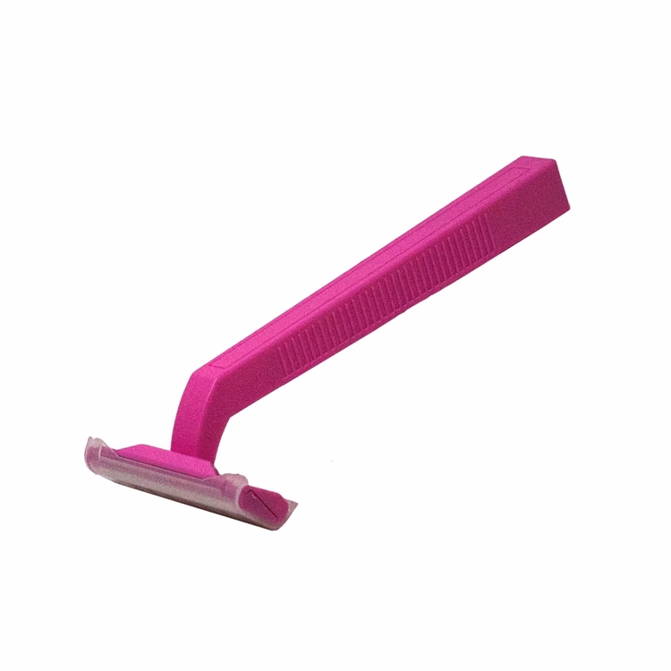 4" Pink Twin Blade Razor
