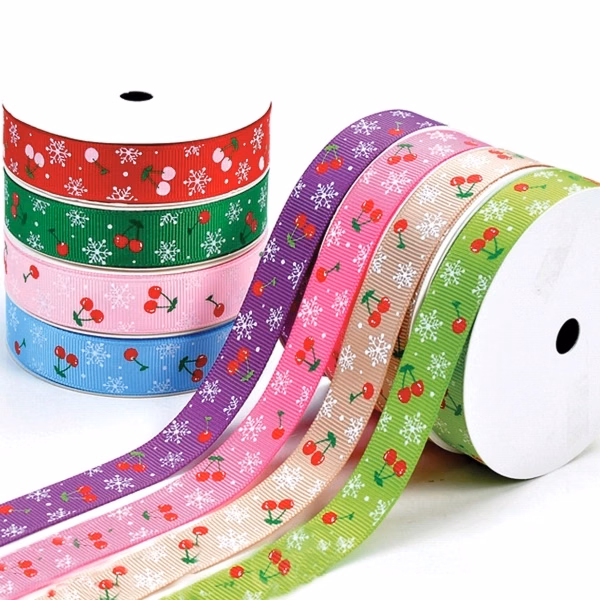 1/3" Personalized Ribbed Ribbon