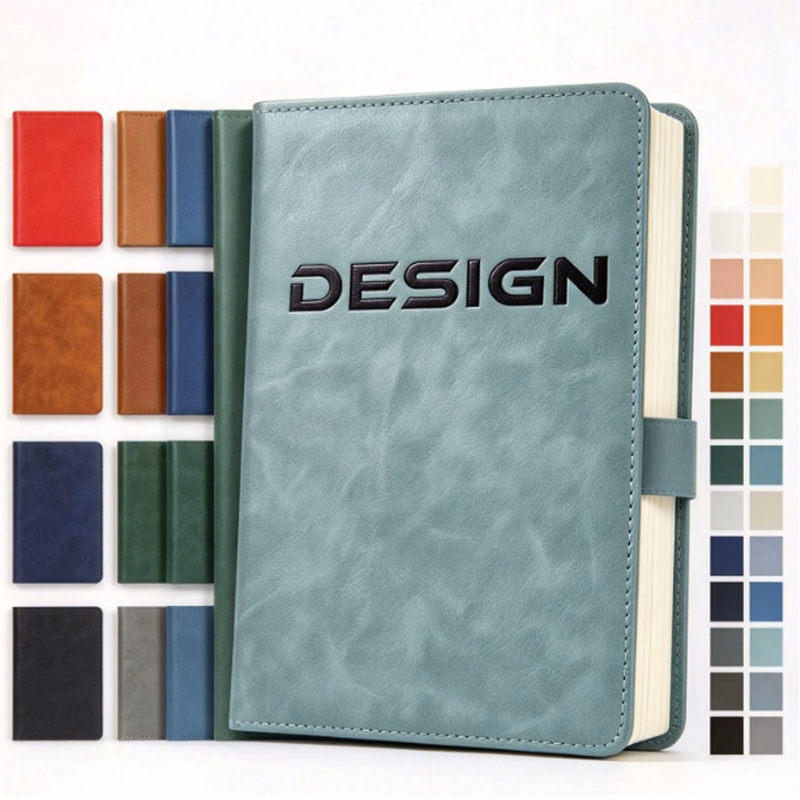 Imitation Leather Conference Notebook