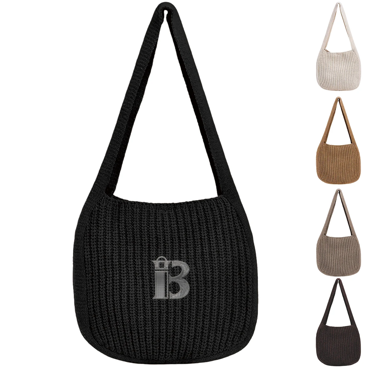 Lightweight Vintage Style Woven Crossbody Bag 1