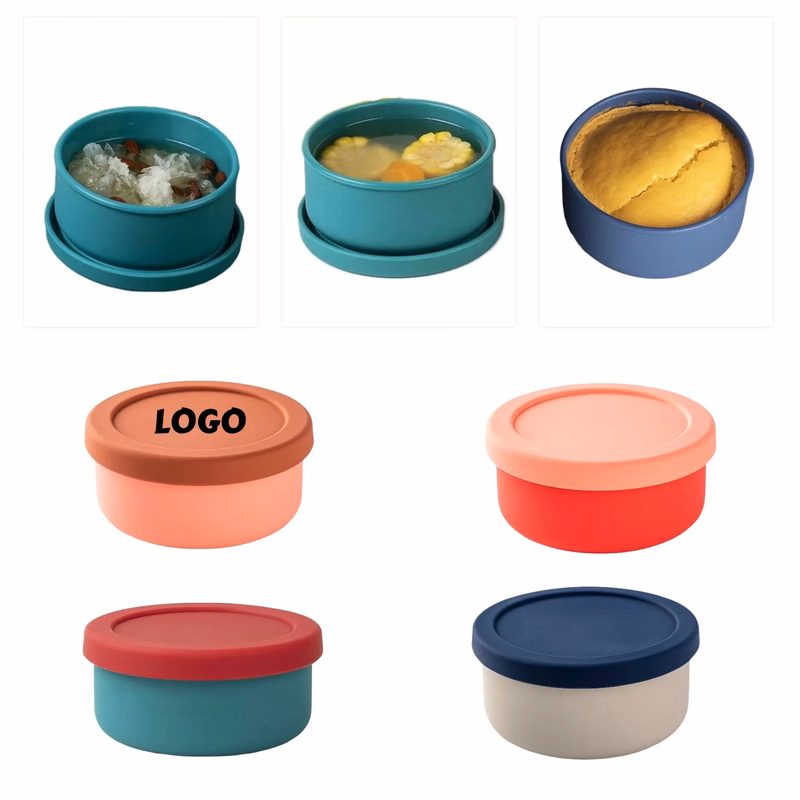 10oz Silicone Round Food Container