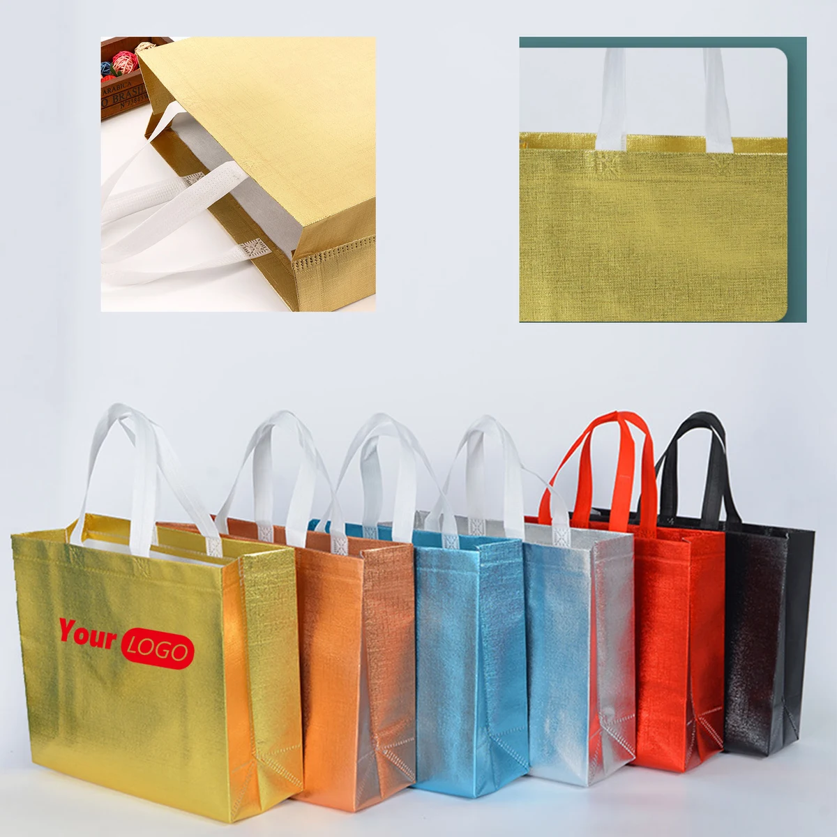 Waterproof Aluminum-Coated Non-Woven Bag For Promotions 1