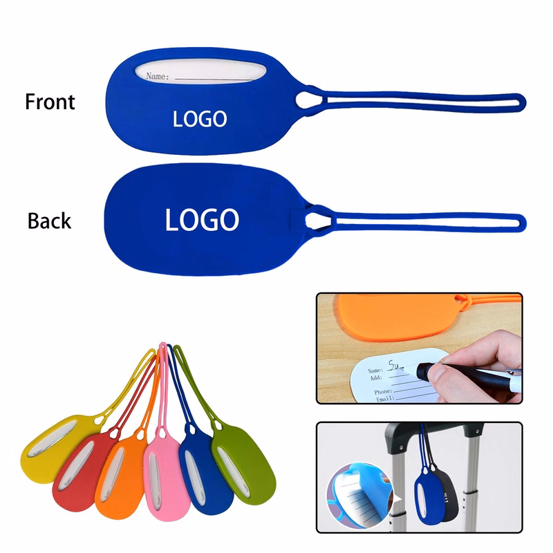 Oval Shaped Suitcase Label