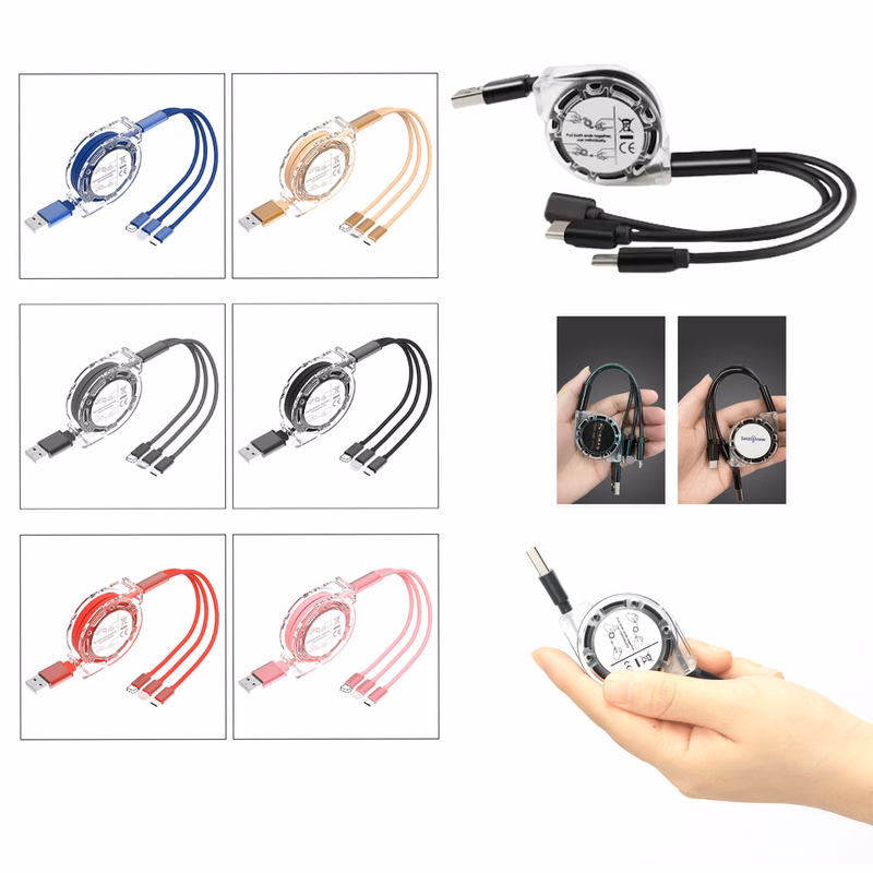 3-in-1 Multiple USB Charge Cord