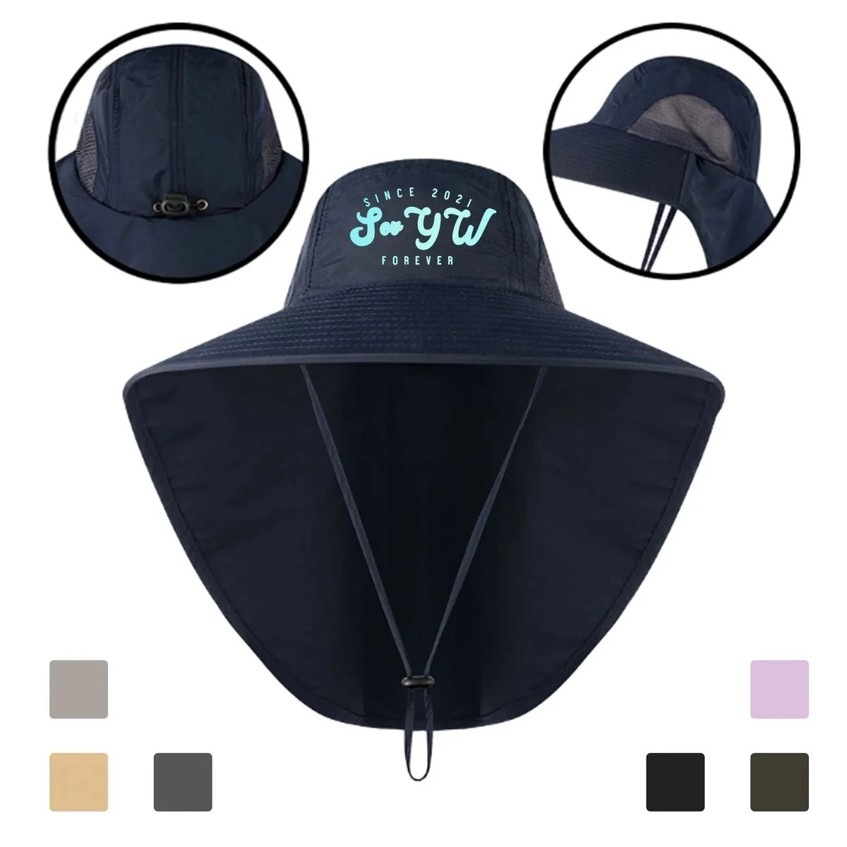Adjustable Wide Brim Shawl Fisherman's & Mountaineering Hats 1