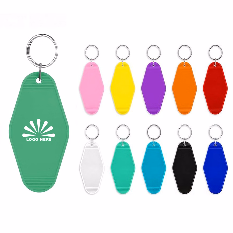 Luggage Tag Rhombus Keychain