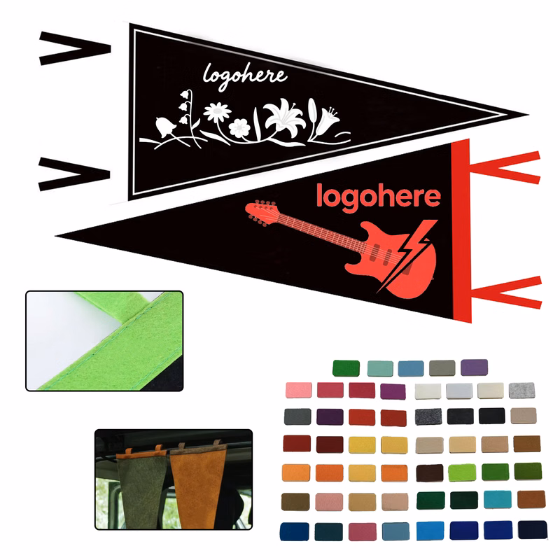 Sports Bar Decor Triangle Flag