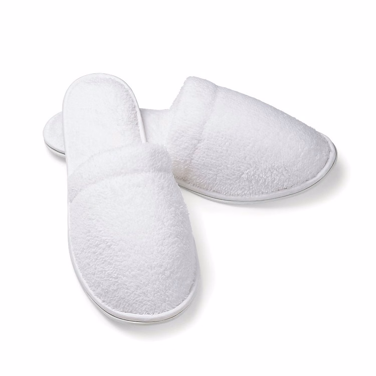 Men's Closed Toe Micro Terry Slipper