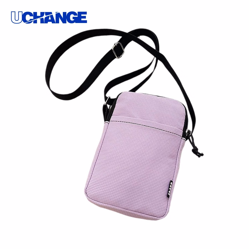 Nylon Crossbody Cell Phone Bag Holder 5.2 x 1.6 x 7.9 Inches