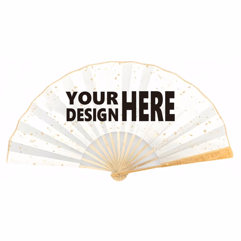 Ancient Fan with Calligraphy Design